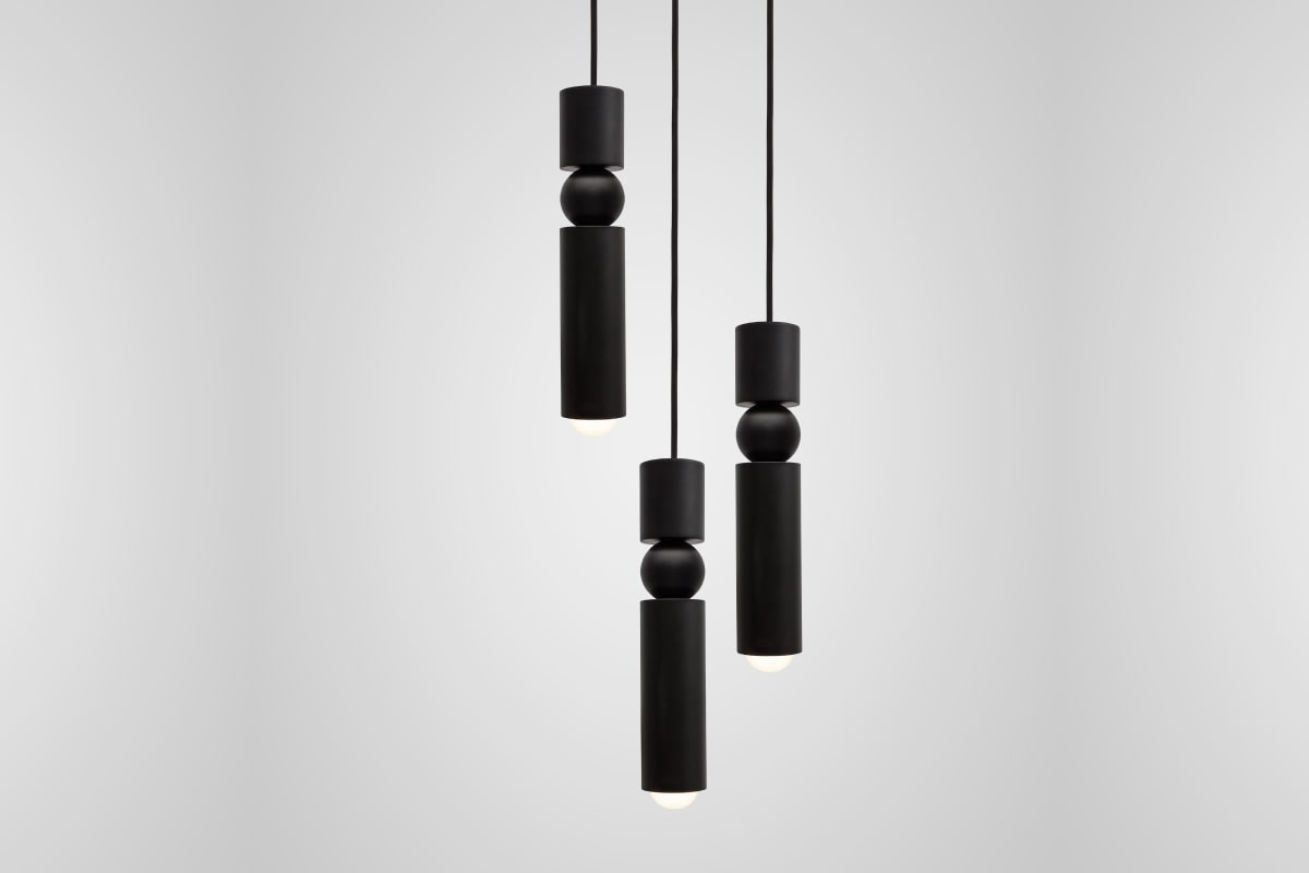 LEE BROOM | FULCRUM PENDANT MATTE BLACK(マットブラック)