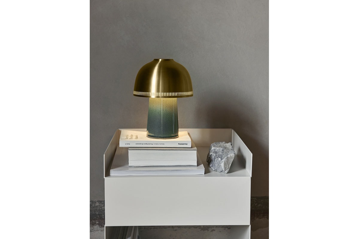 &Tradition | RAKU PORTABLE SH8 BLUE GREEN & BRASS