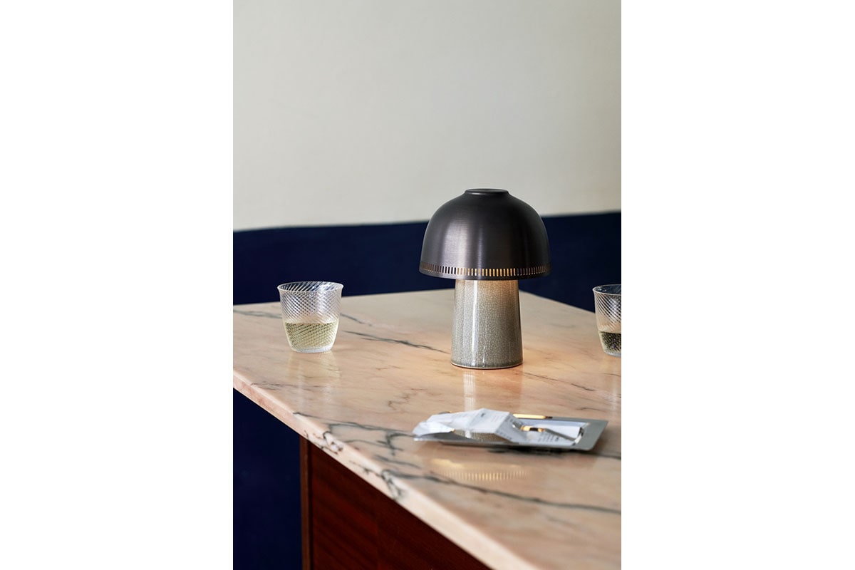 &Tradition | RAKU PORTABLE SH8 BEIGE GREY & BRONZED