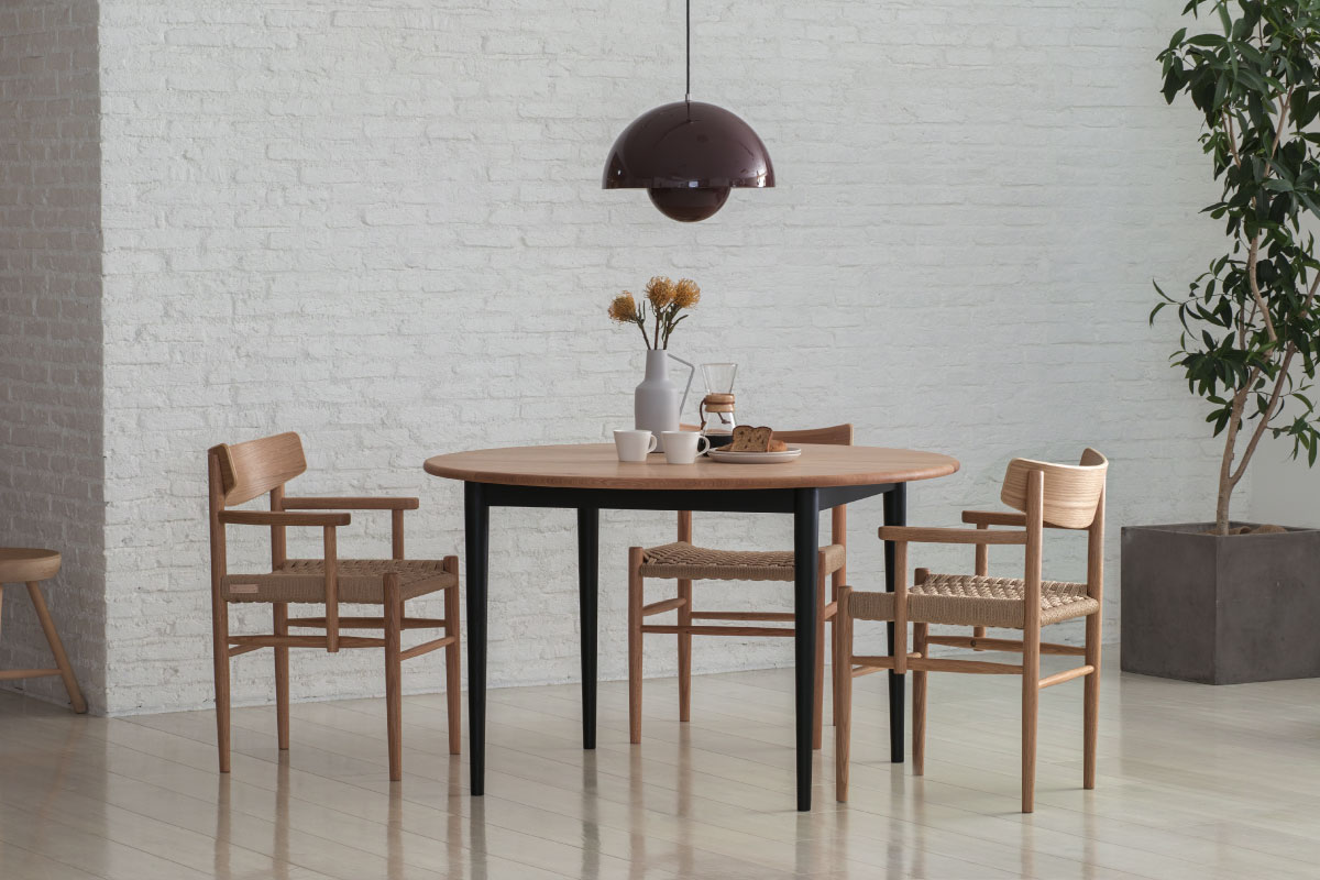 COMMON ROOTS | BUDDY ROUND DINING TABLE Φ120cm × H71.8cm