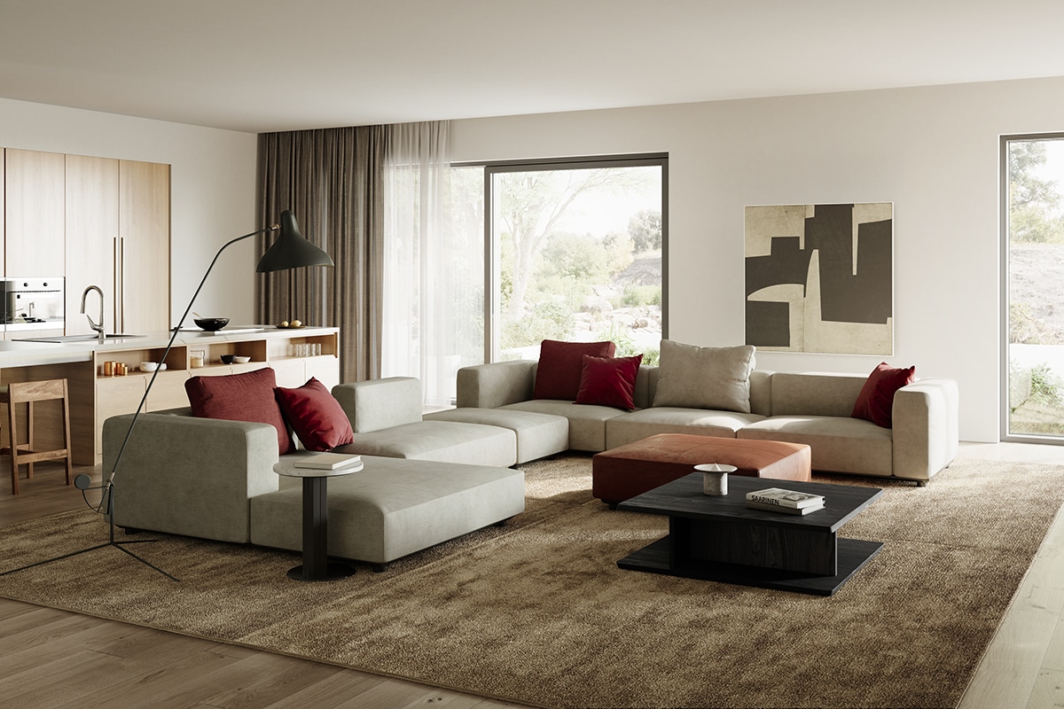 COMPOSIT SYSTEM SOFA ワンアーム100