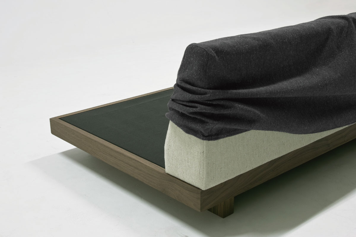 DANISH SOFA BACK COVER アームレス 3シーター180