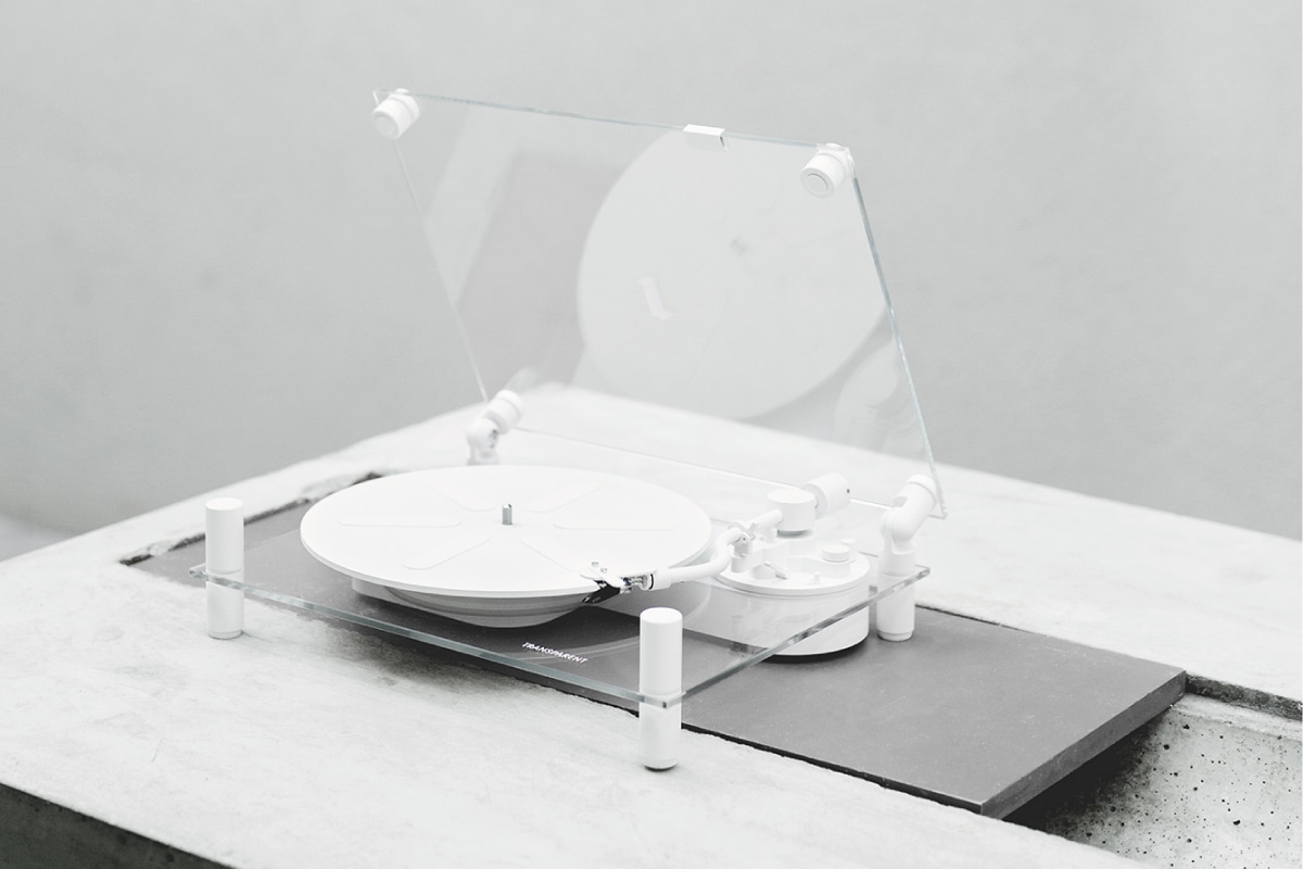 TRANSPARENT | Turntable WHITE