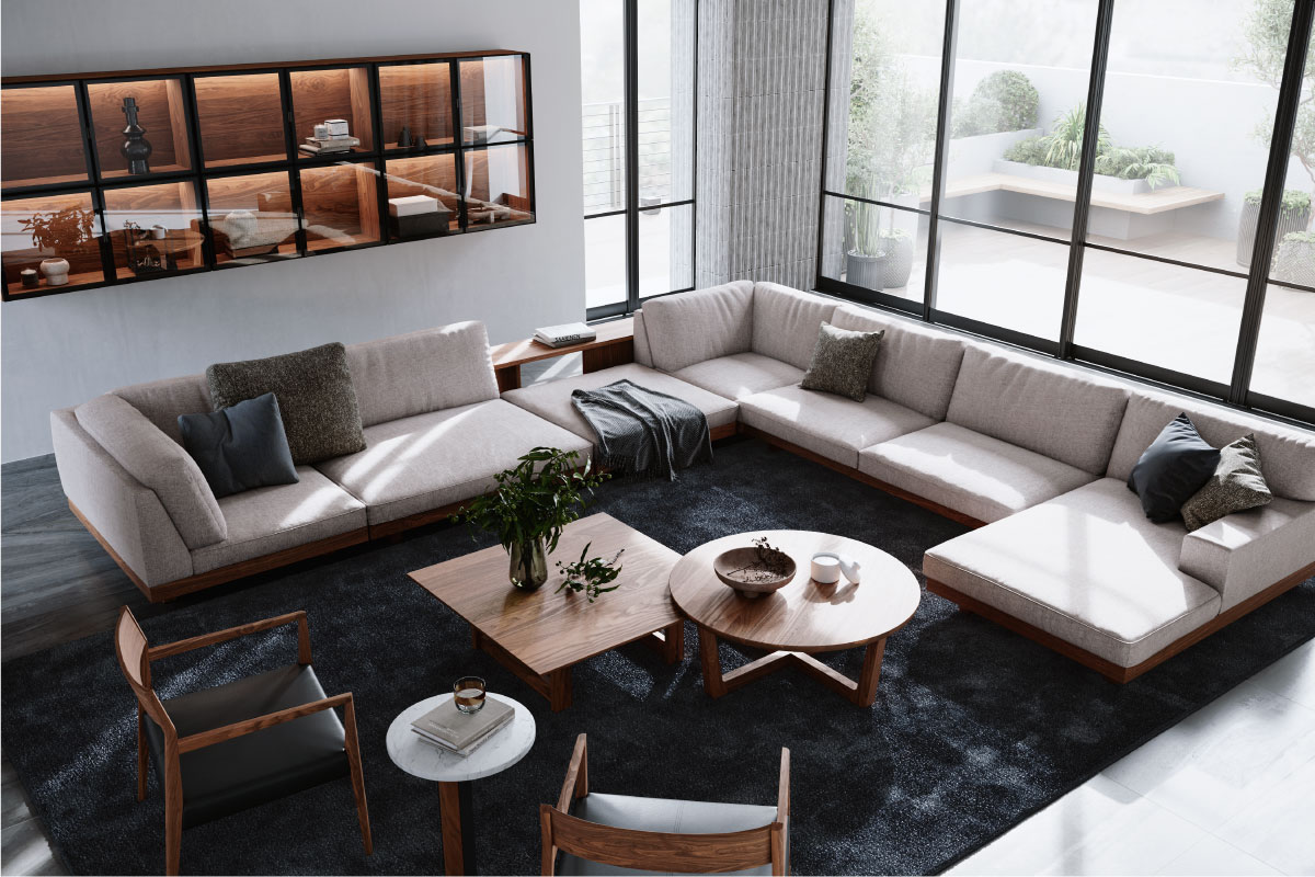 DANISH SOFA 3シーター180