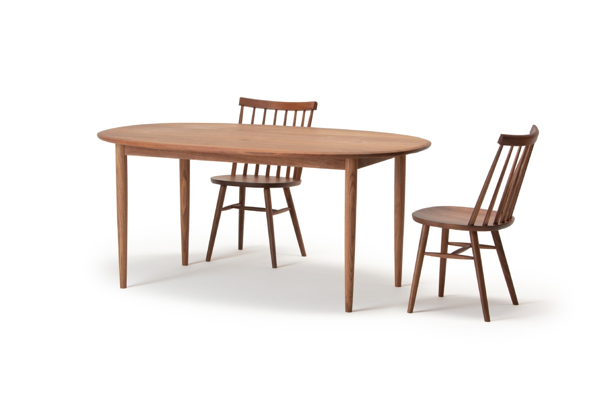 Blueprint N5/2 DINING TABLE (OVAL) W180 × D100 cm