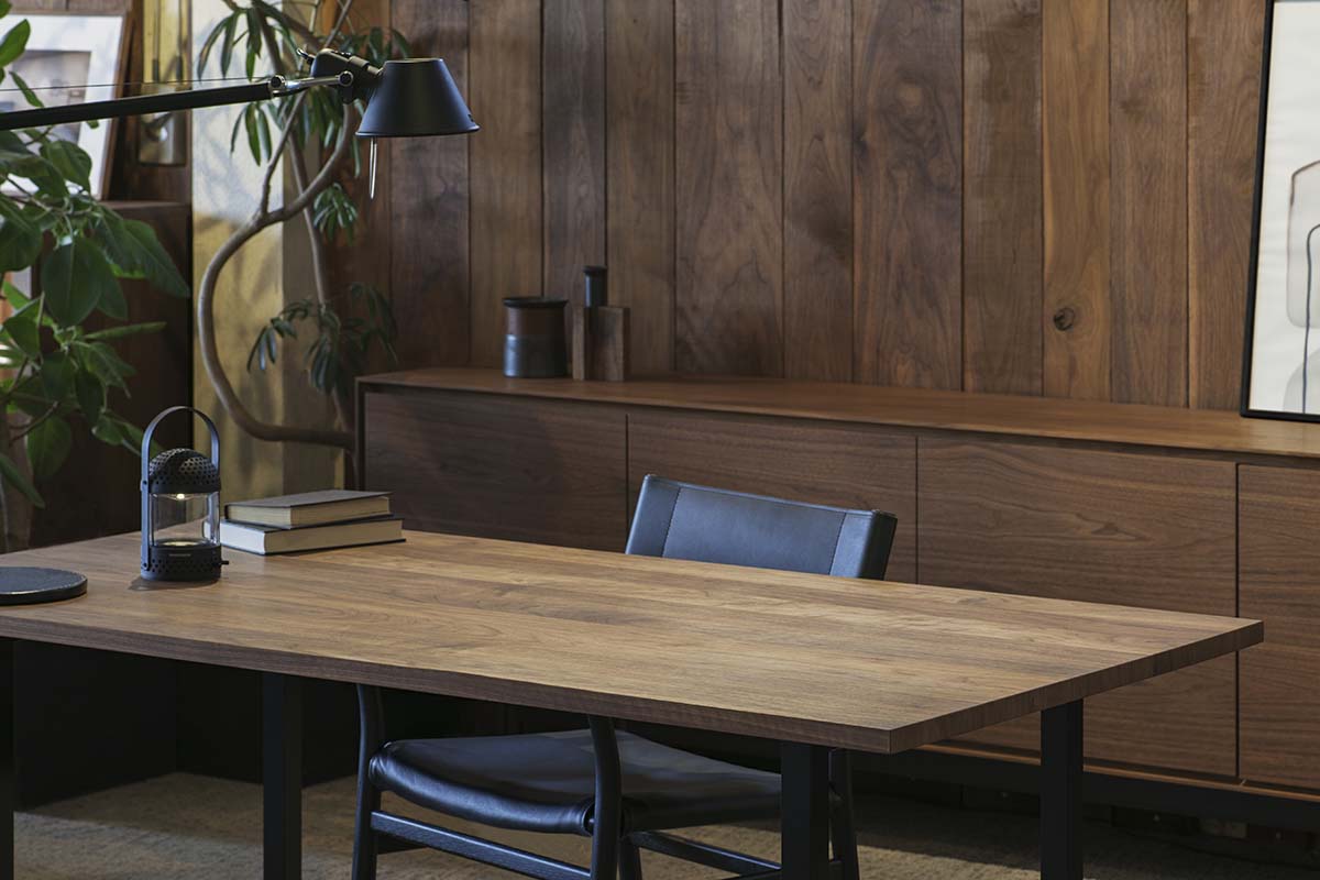 LEPO DINING TABLE W 100cm × D 65cm