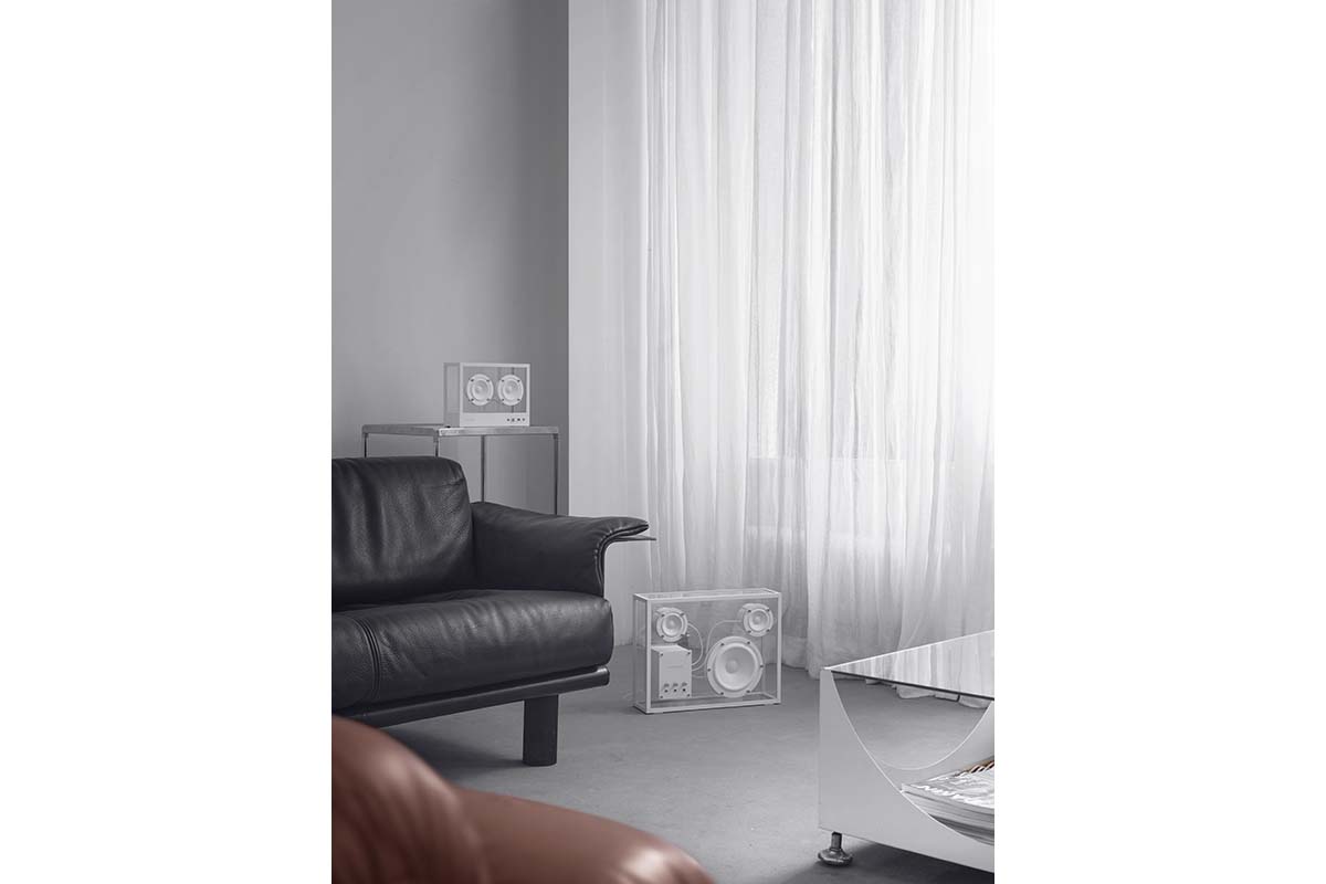 TRANSPARENT | TRANSPARENT SPEAKER WHITE/WHITE