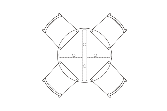 Φ95cm ×  H64cm