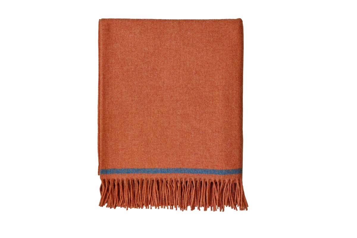DARA (Clementine/aqua stripe)