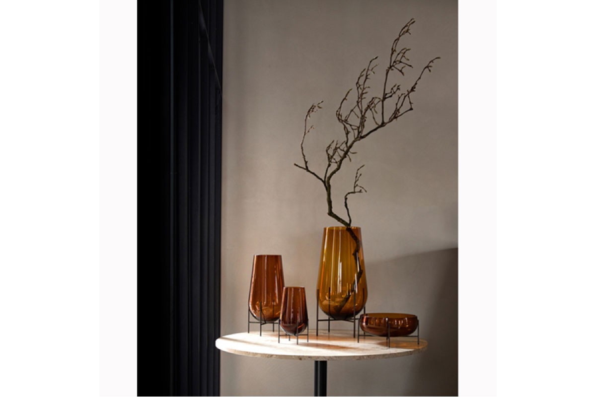 Audo Copenhagen | Echasse Vase アンバー S