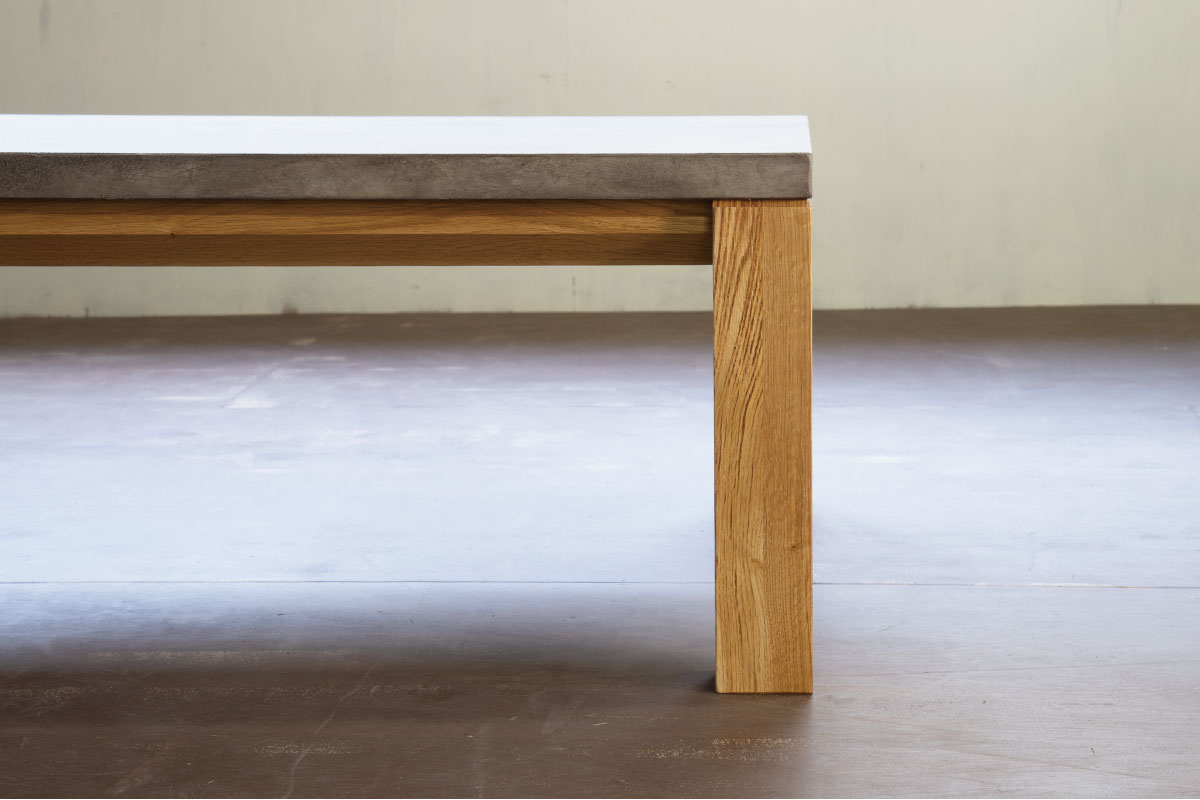 FolivorA | NOMBE kotatsu table(mortar) コナラ 100×80(cm)