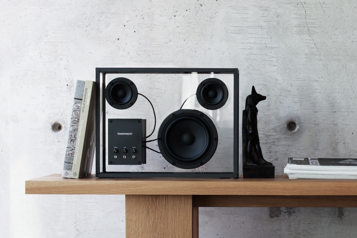 TRANSPARENT | TRANSPARENT SPEAKER BLACK/BLACK