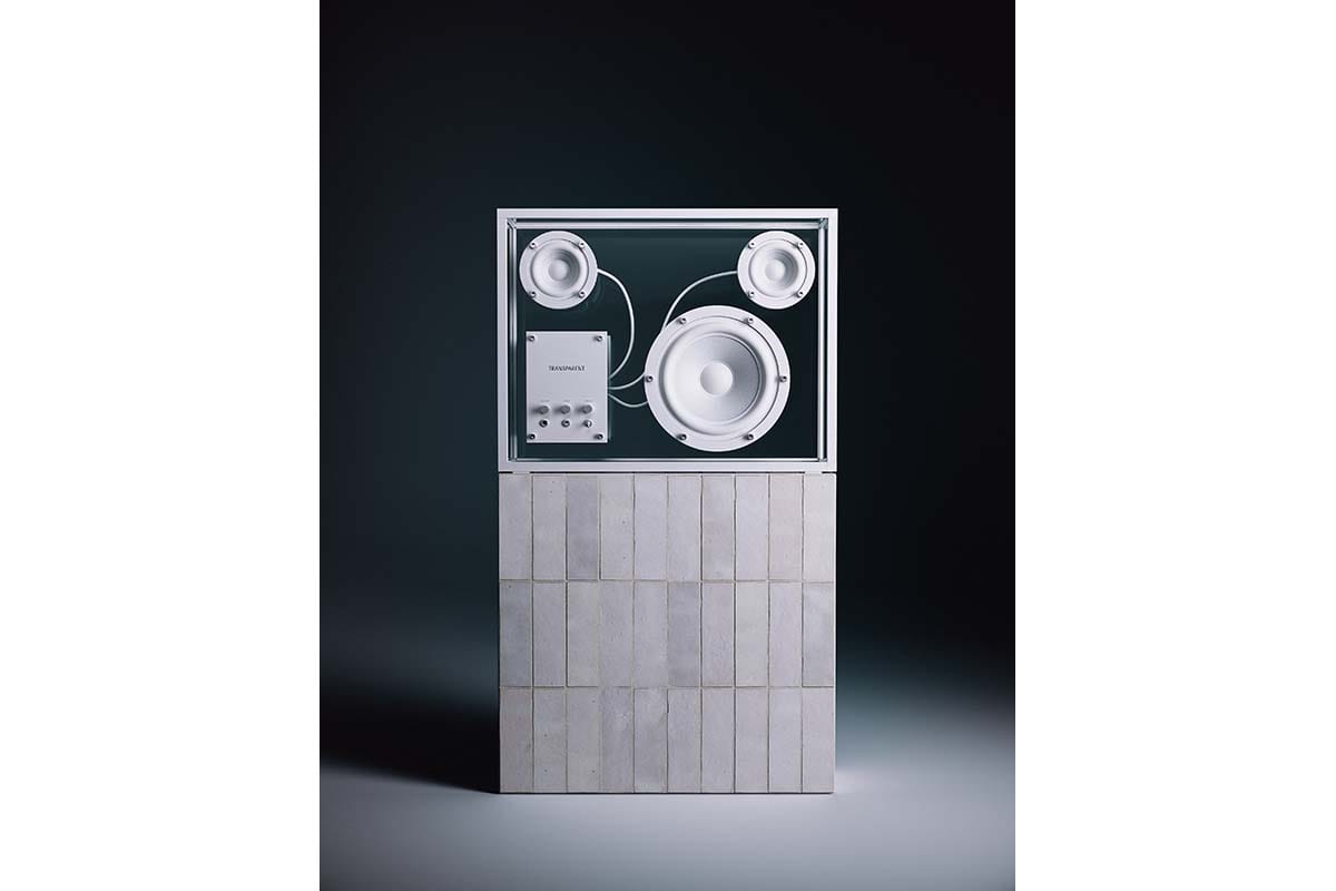 TRANSPARENT | TRANSPARENT SPEAKER WHITE/WHITE