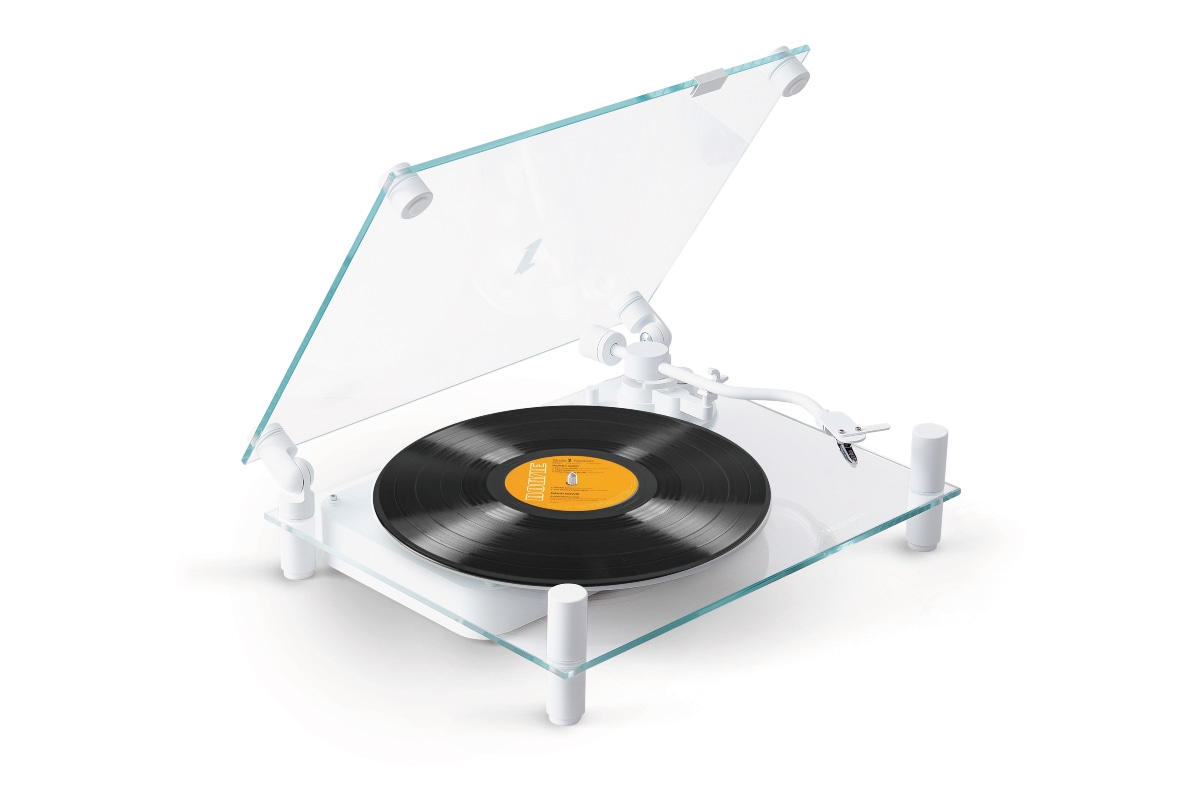 TRANSPARENT | Turntable WHITE
