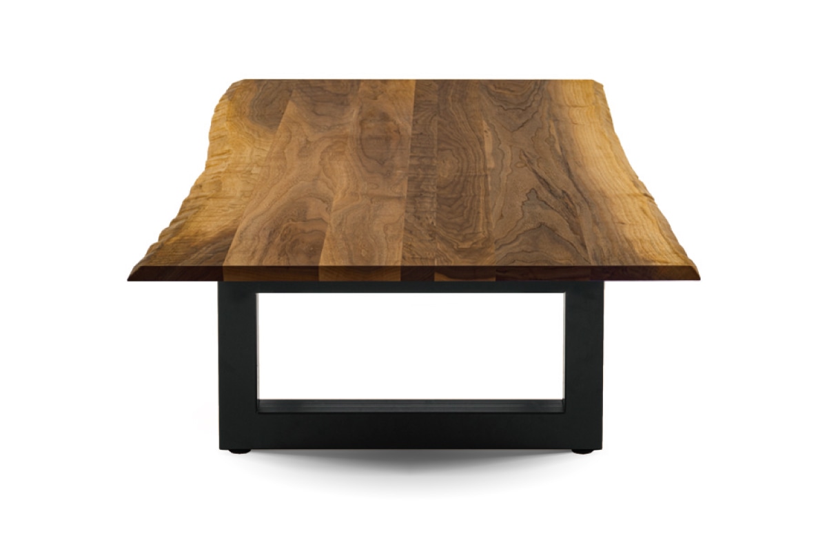 WILDWOOD LIVE EDGE LIVING TABLE W 120cm × D 90~80cm