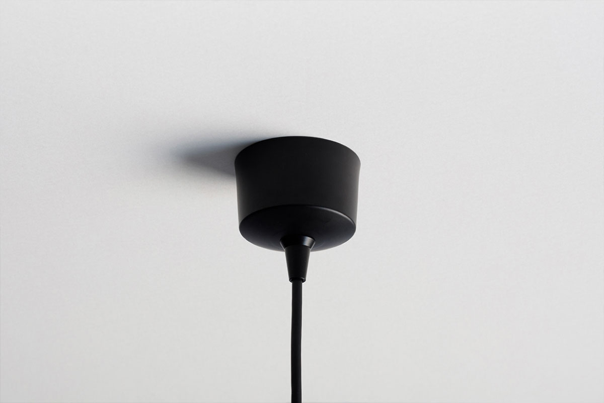 well lit | MUNI PENDANT Matte Black