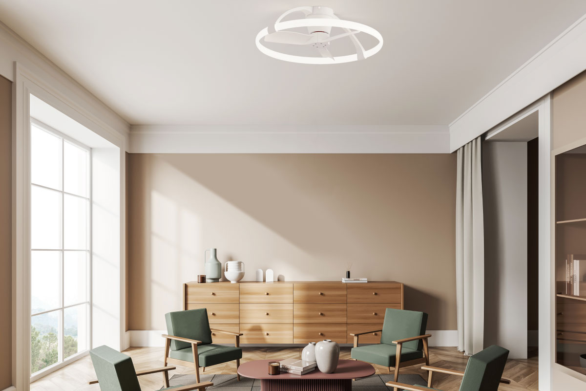 Mistral Ceiling Fan ホワイト / ホワイト