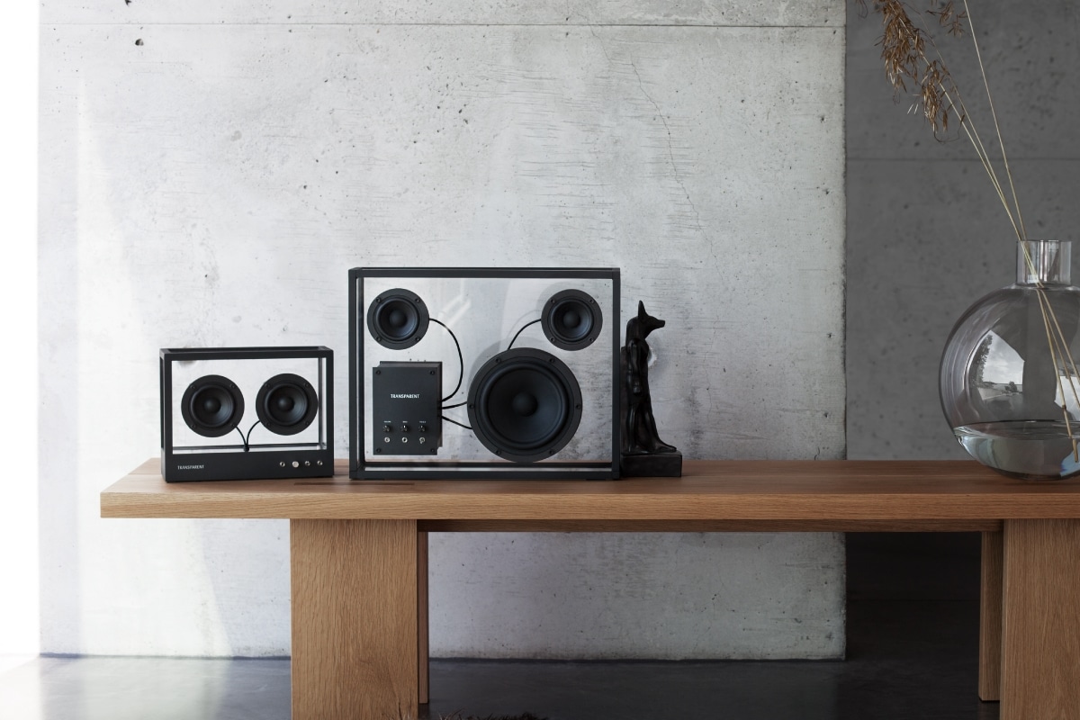 TRANSPARENT | TRANSPARENT SPEAKER BLACK/BLACK