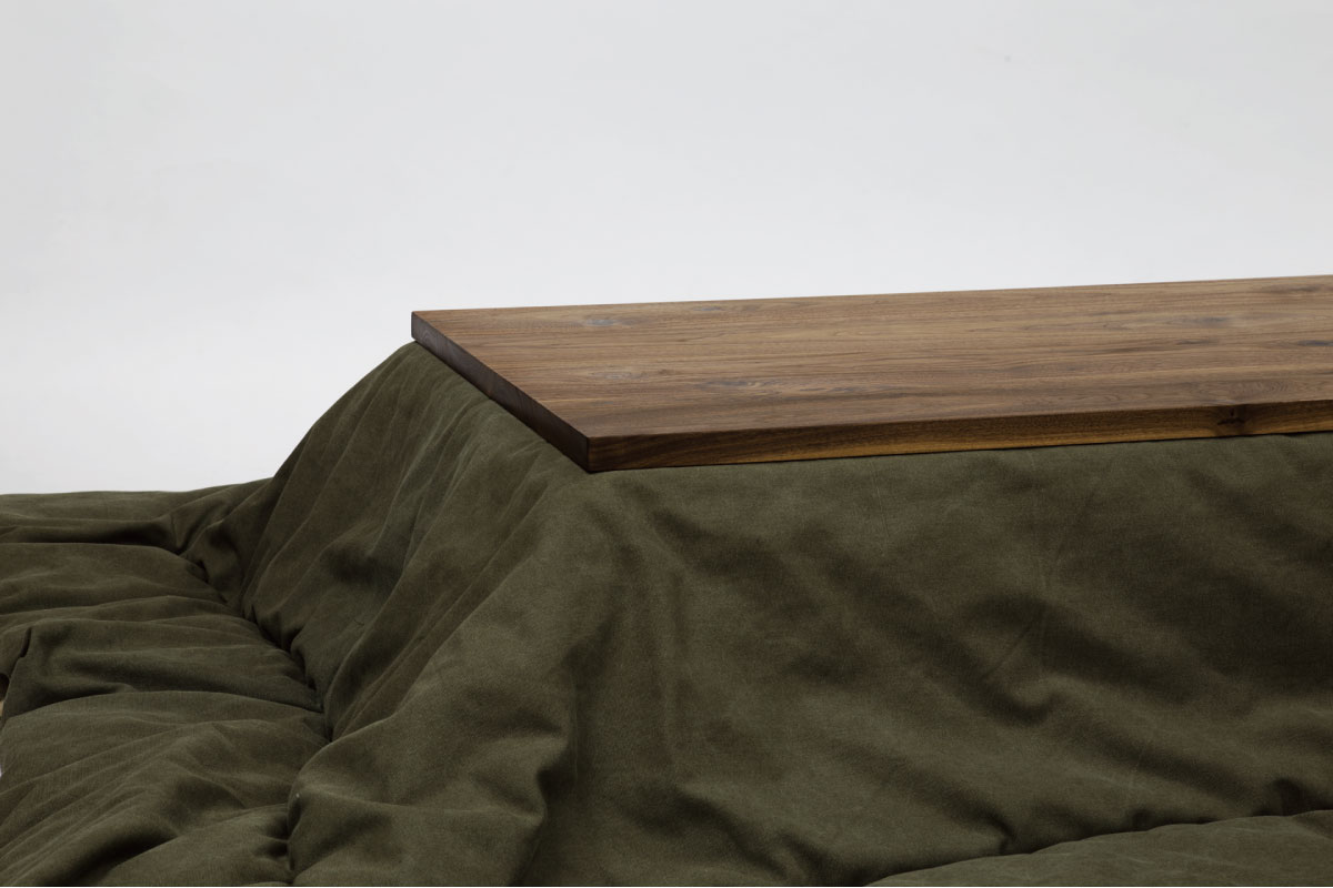 FolivorA | NOMBE kotatsu table(wood) ウォールナット 160×90(cm)