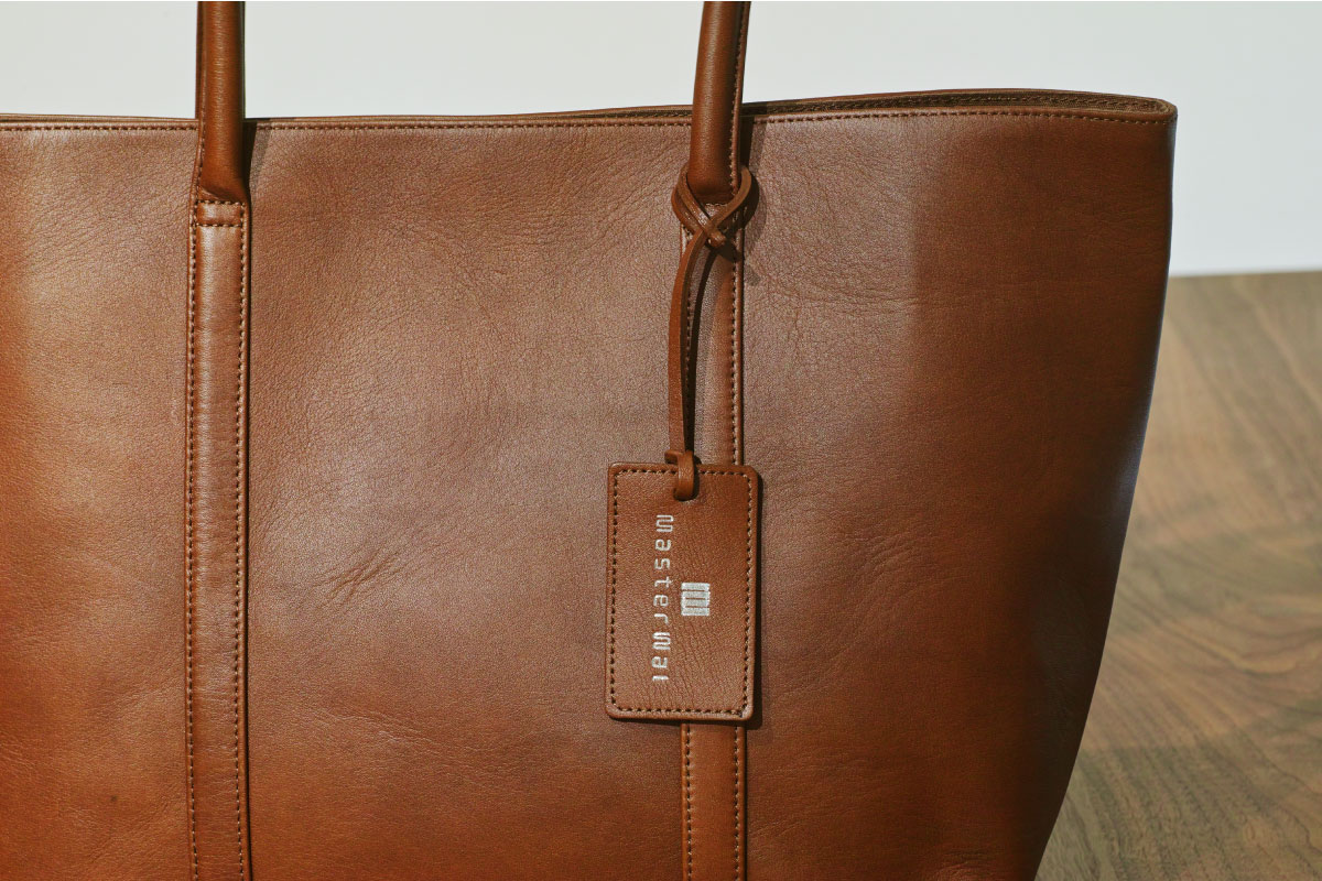 UN LEATHER TOTE BAG RIO#0015 ブラック