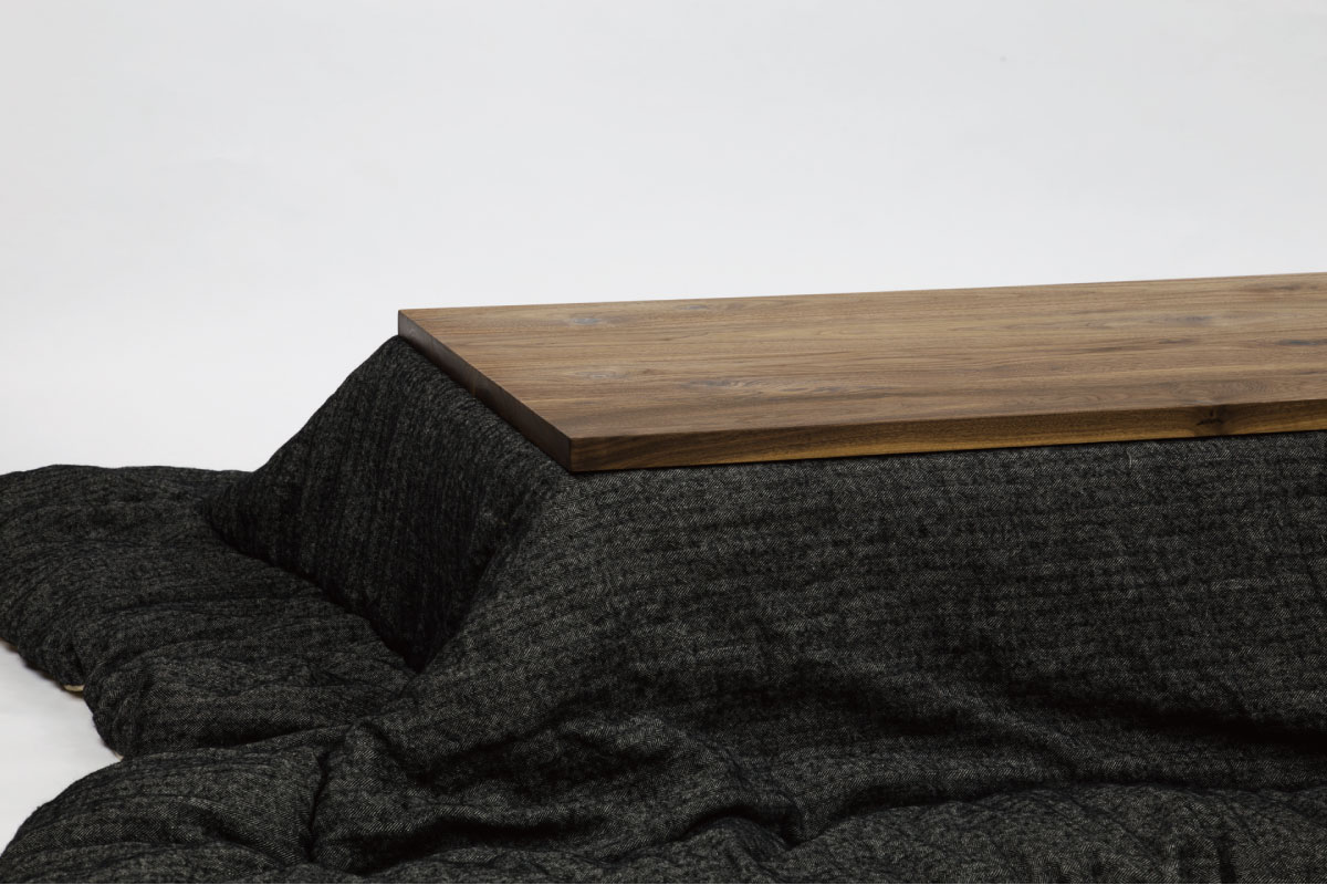 FolivorA | NOMBE kotatsu table(wood) ウォールナット 160×90(cm)