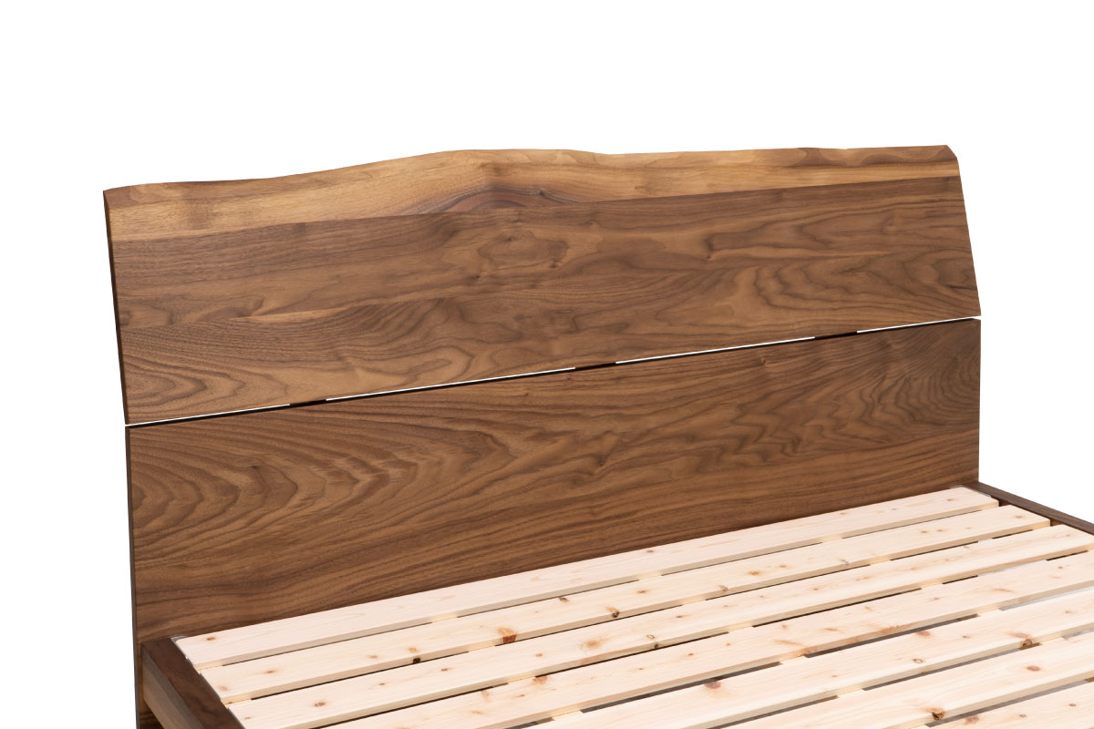 LUNA LIVE EDGE BED セミダブル(SD)