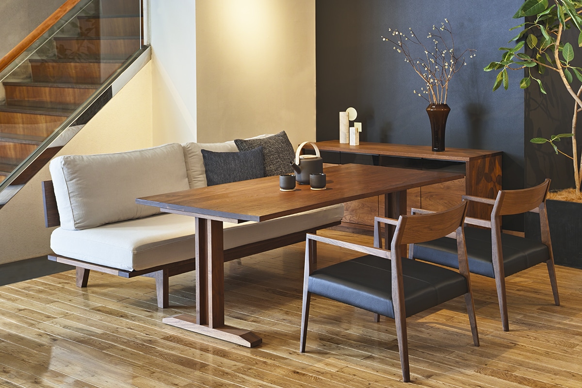 RITZ LOW DINING TABLE W140cm × D84.5cm