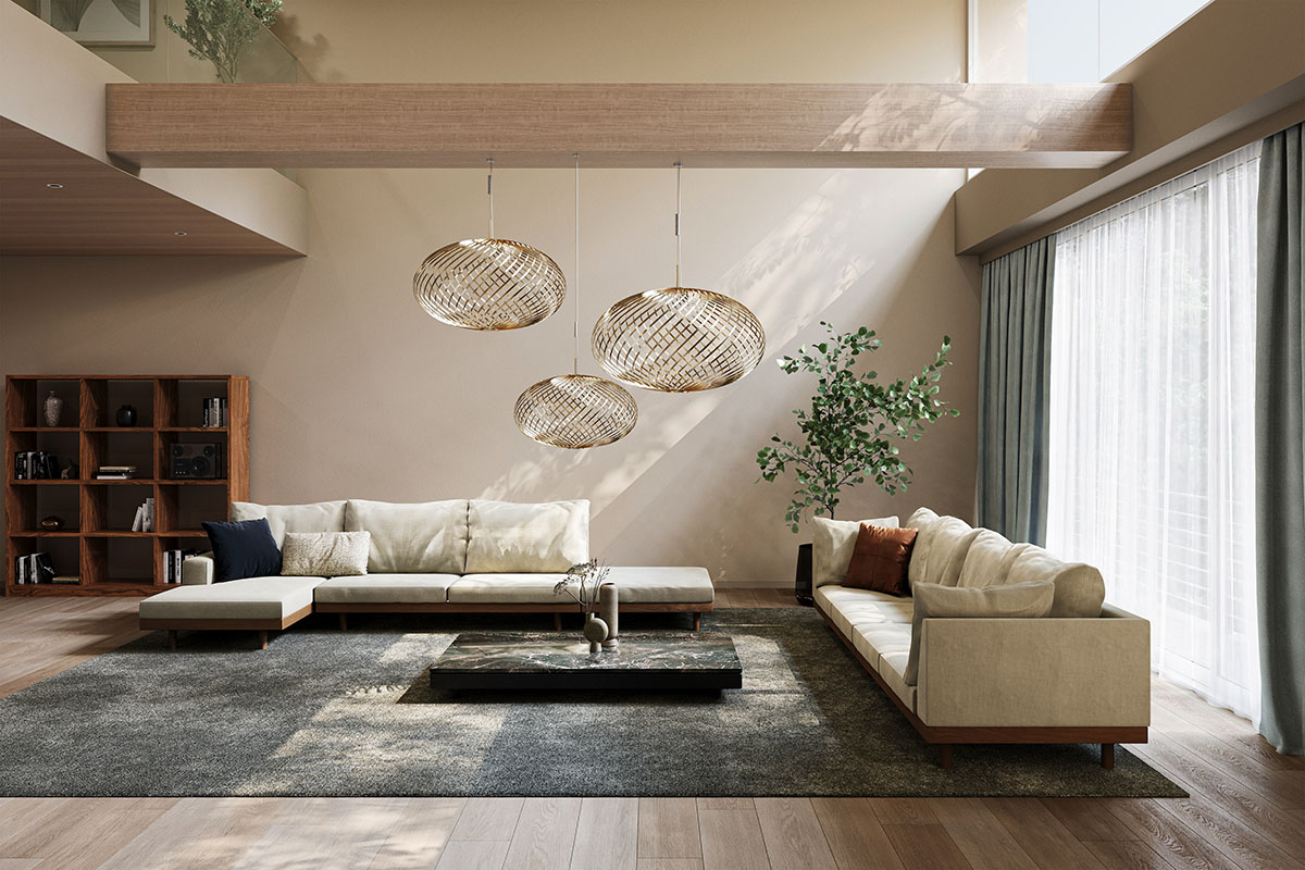 DANISH GRANDE SOFA シングルアーム3シーター199