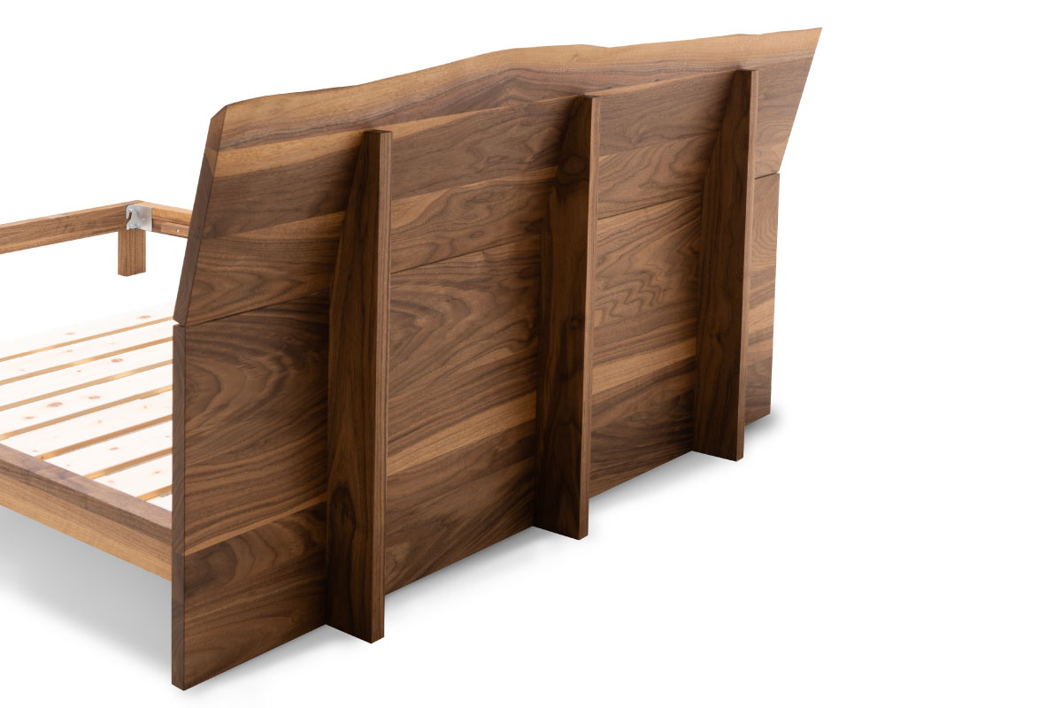 LUNA LIVE EDGE BED セミダブル(SD)