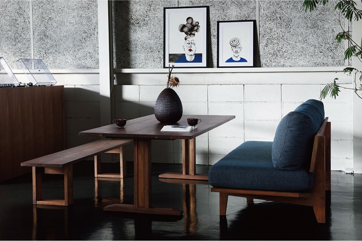 RITZ LOW DINING TABLE W140cm × D84.5cm