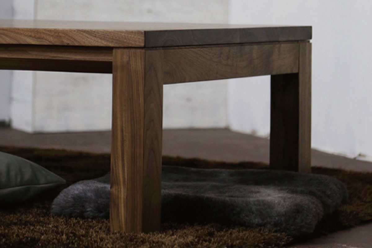 FolivorA | NOMBE kotatsu table(wood) ウォールナット 160×90(cm)