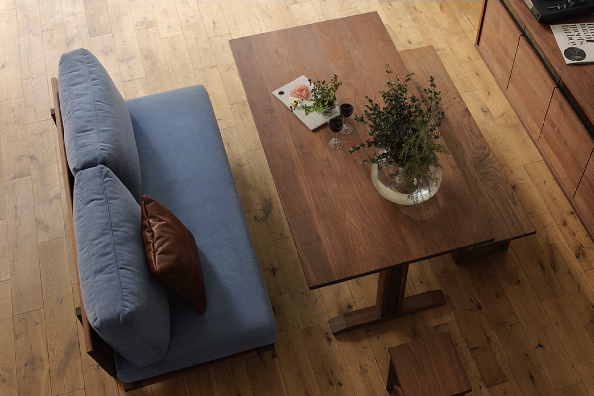 RITZ LOW DINING TABLE W140cm × D84.5cm