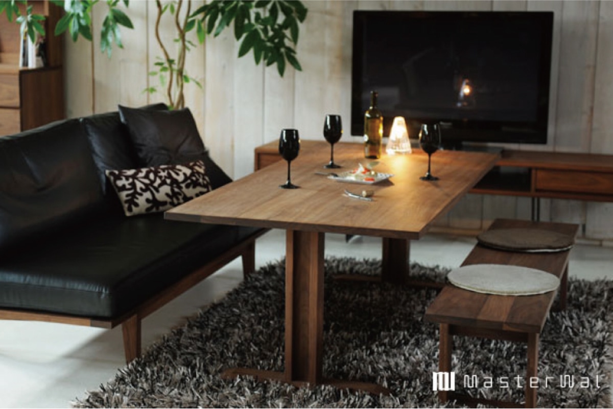 RITZ LOW DINING TABLE W140cm × D84.5cm