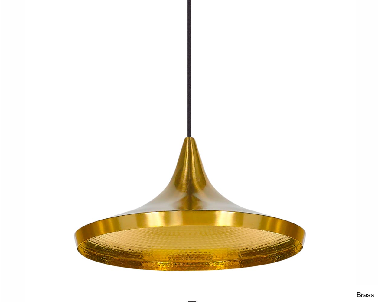 TOM DIXON. | BEAT WIDE PENDANT LED 2 Brass