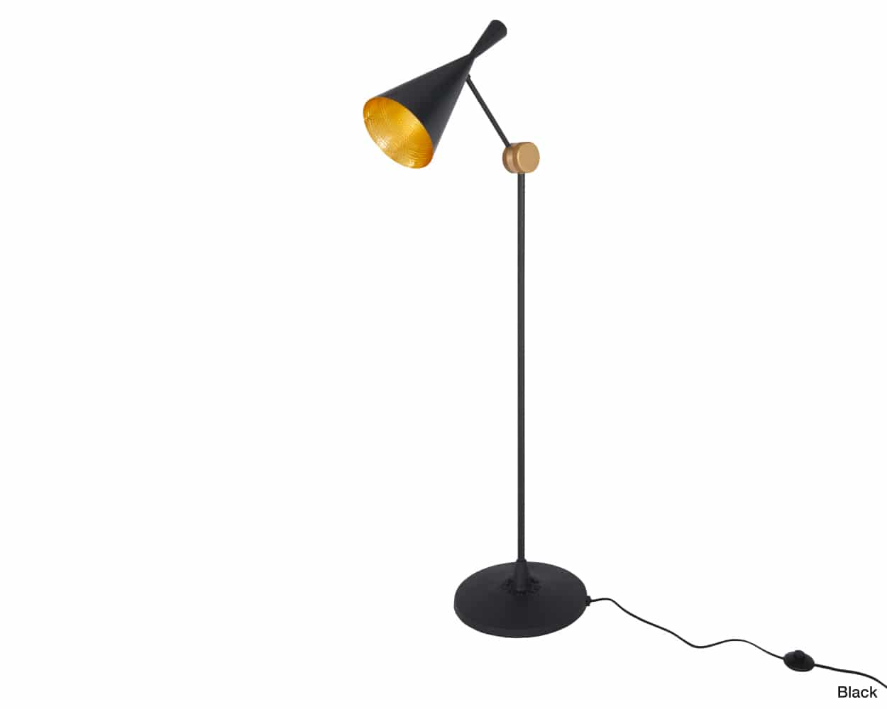 TOM DIXON. | BEAT FLOOR LED Black（ブラック）