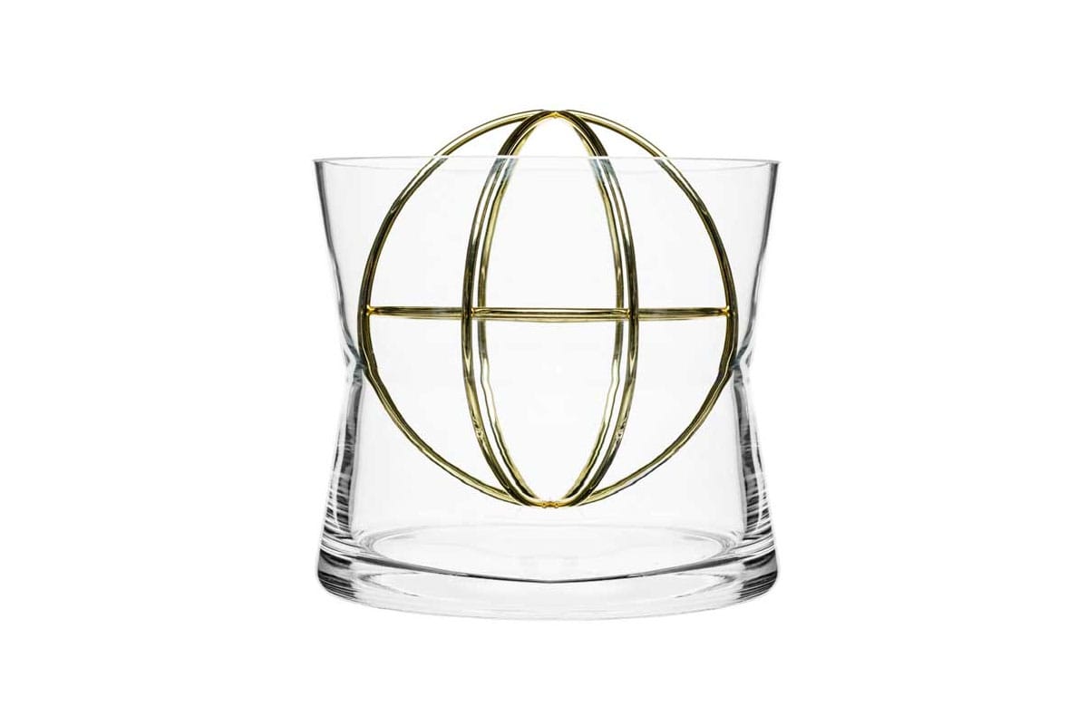 Born in Sweden | Sphere Vase ゴールド L