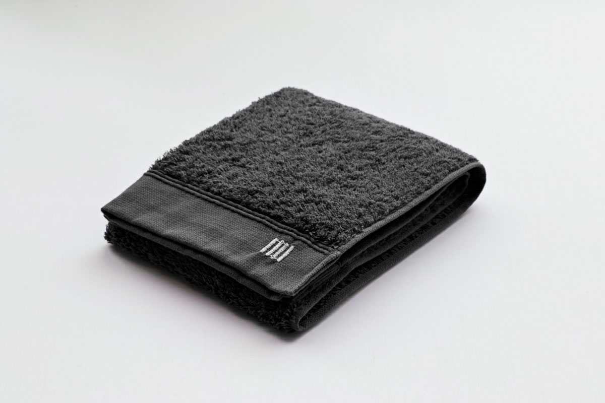 MASTERWAL BLISS TOWEL ダークグレー フェイスタオル(85×34cm)