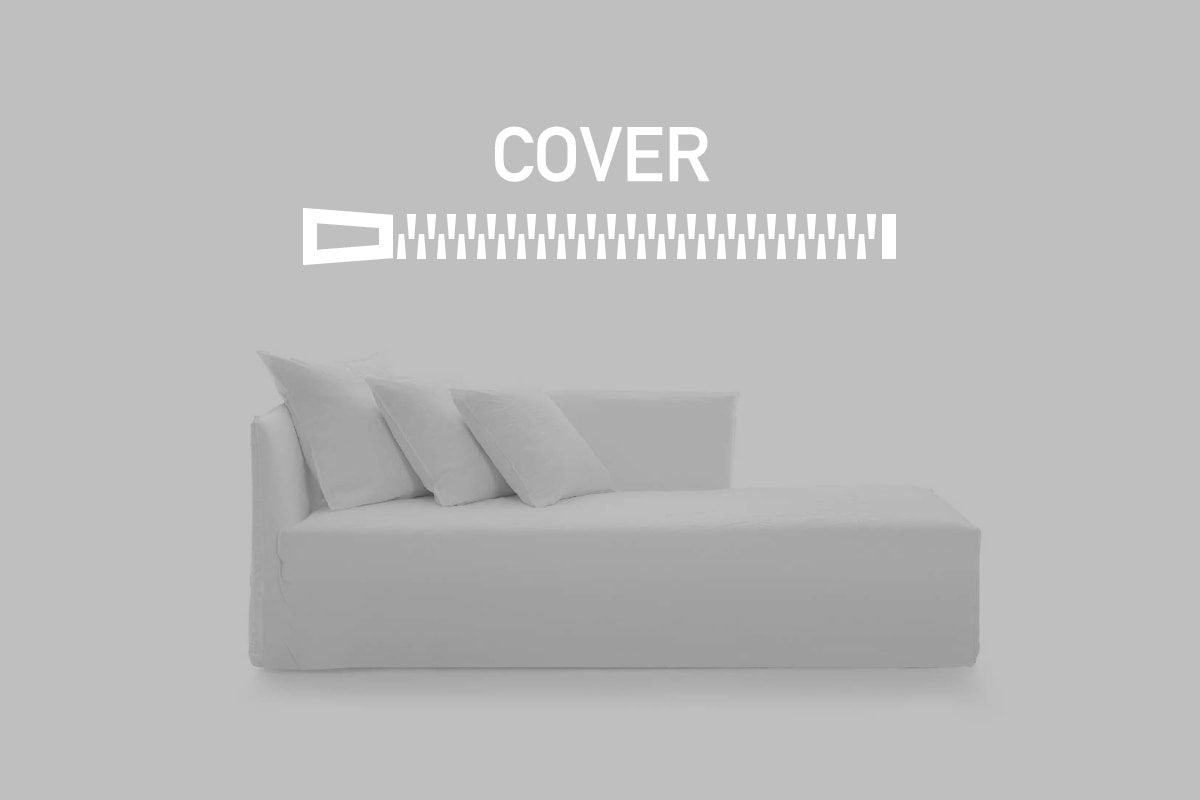 GERVASONI | GHOST 30 L-R COVER GHOST30 ソファ