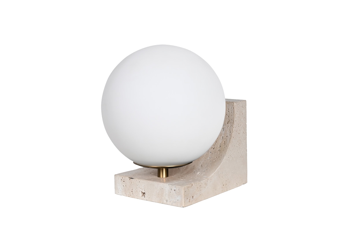 Asheville Decor | sunset sphere lamp - HT3265TR トラバーチン
