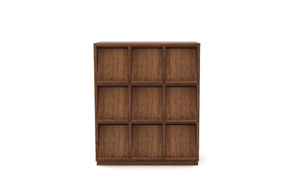 KOROVA RECORD RACK 3列3段 : W113.3 × D47 × H134 cm