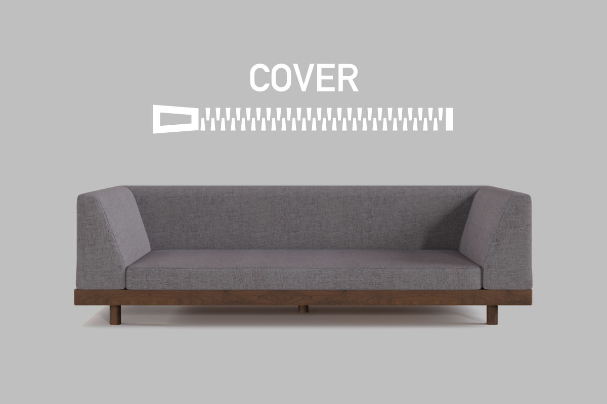 LAZY DANISH SOFA SEAT COVER ペニンシュラ 130