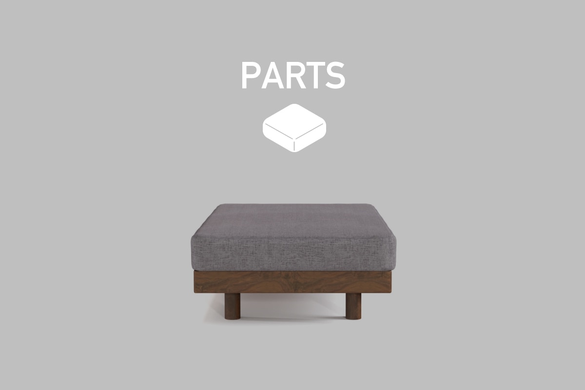 LAZY DANISH SOFA PARTS スツール 6092用　座クッション中材（単品）