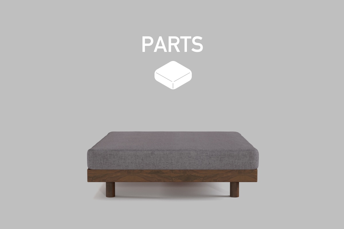 LAZY DANISH SOFA PARTS スツール 9092用　座クッション中材（単品）