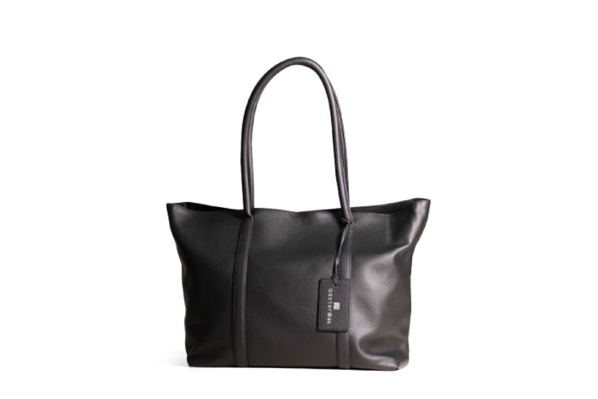 UN LEATHER TOTE BAG RIO#0015 ブラック
