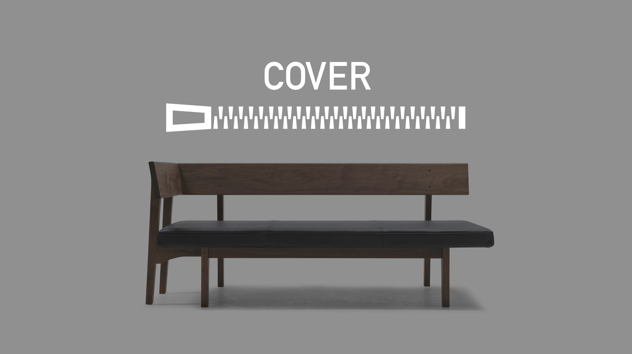 REGALO SOFA COVER アームレス2シーター140