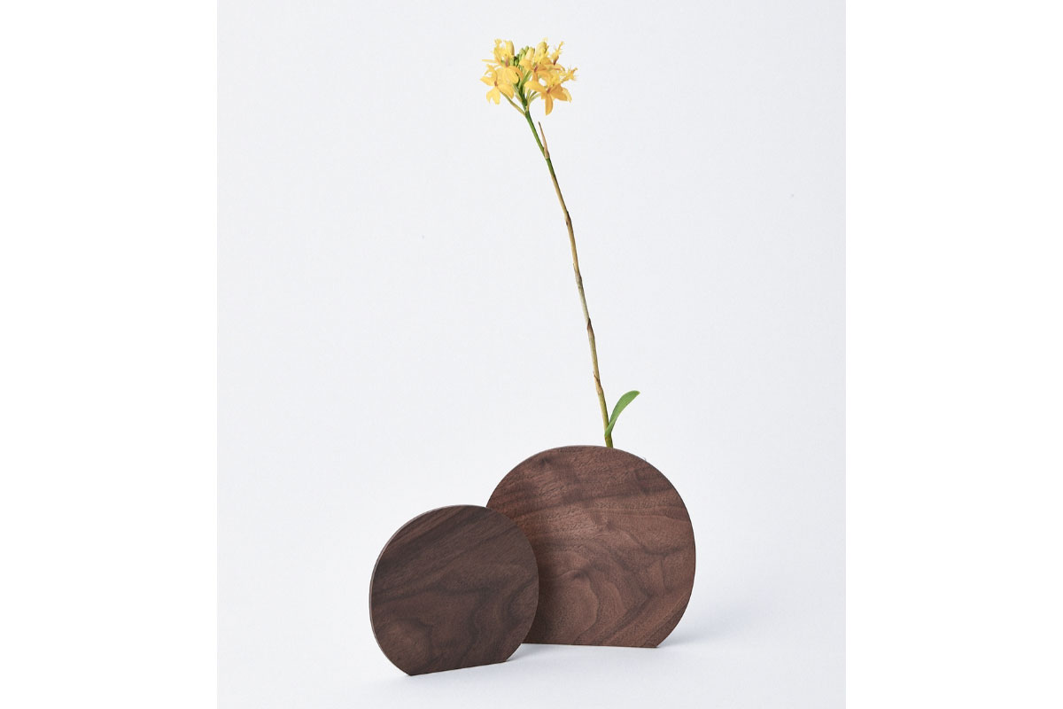 SASAKI | Palette vase ウォールナット レギュラー