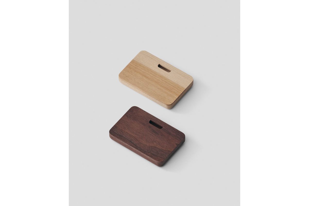 SASAKI | Snap card case バーチ