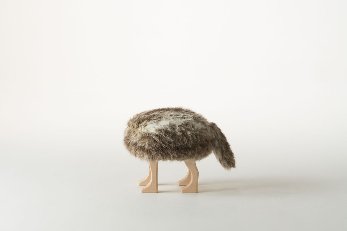 匠工芸 | ANIMAL STOOL コヨーテブラウン（S）