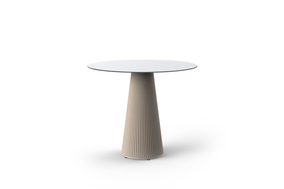 VONDOM | GATSBY DINING TABLE 54453/66128 Φ89×H74.5cm